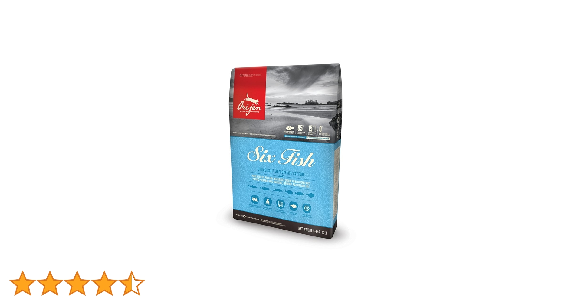 orijen オリジンシックスフィッシュキャット5.4kg SIx Fish™ Cat Food | ORIJEN™